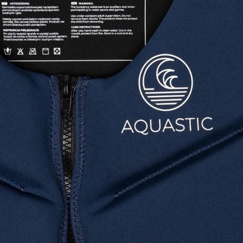 Herren AQUASTIC AQS-LVM Belay-Weste, marineblau