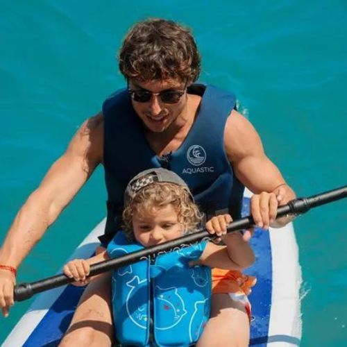 Herren AQUASTIC AQS-LVM Belay-Weste, marineblau