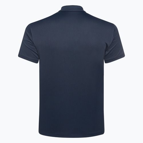 Herren Nike Court Dri-Fit Polo Solid obsidian/weiß Tennisshirt