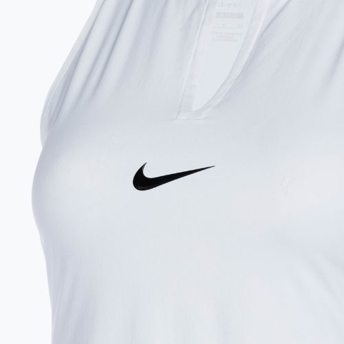 Nike Dri-Fit Advantage Tenniskleid weiß/schwarz