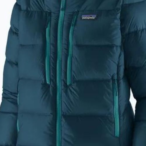 Patagonia Damen Daunenjacke Fitz Roy Down Hoody lagom blau