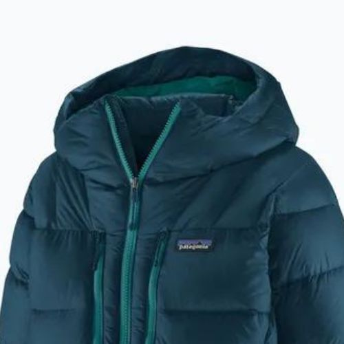 Patagonia Damen Daunenjacke Fitz Roy Down Hoody lagom blau