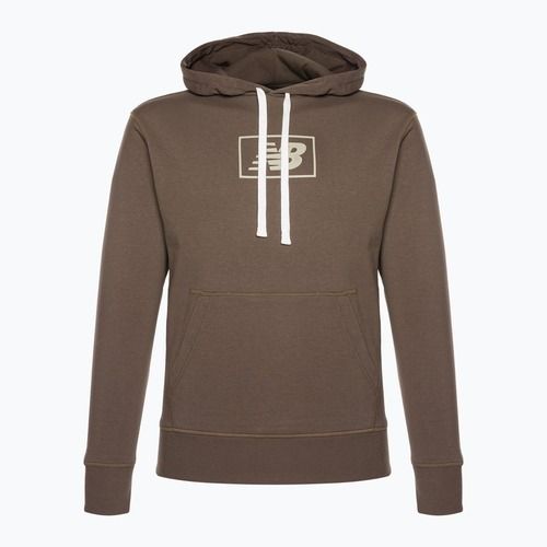 Herren New Balance Essentials Hoodie darkmush