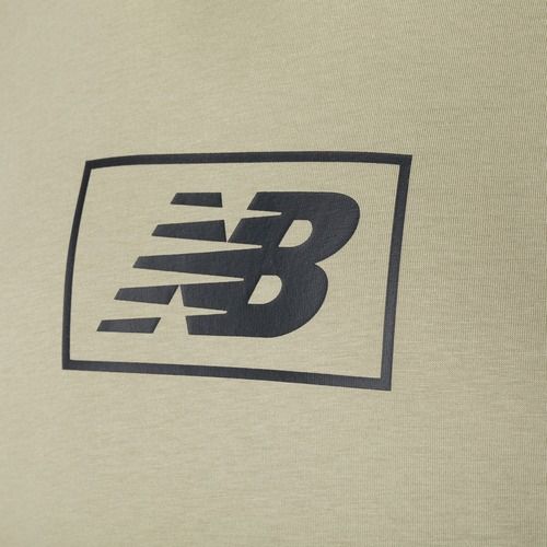 Herren New Balance Essentials Logo Fatigueg T-Shirt