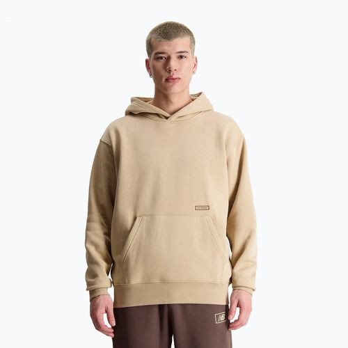 Herren New Balance Essentials Winter Hoodie Weihrauch Sweatshirt