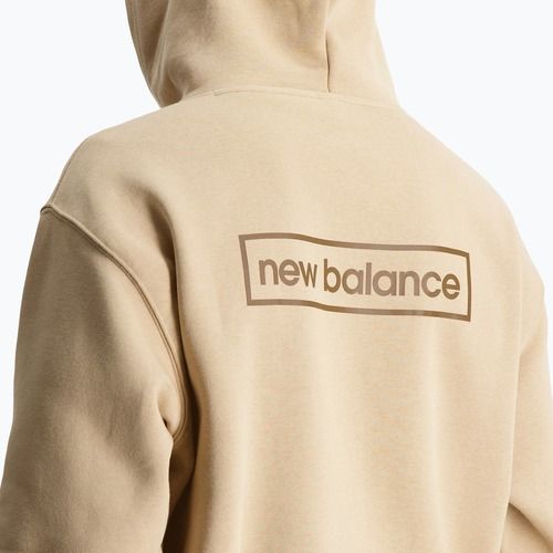 Herren New Balance Essentials Winter Hoodie Weihrauch Sweatshirt