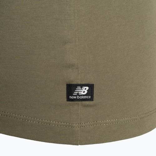 Damen New Balance Essentials Baumwoll-Jersey grün