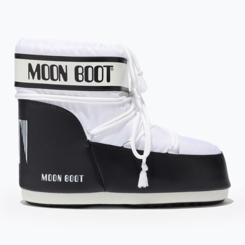 Damen Moon Boot Icon Low Nylon weiß Schneestiefel