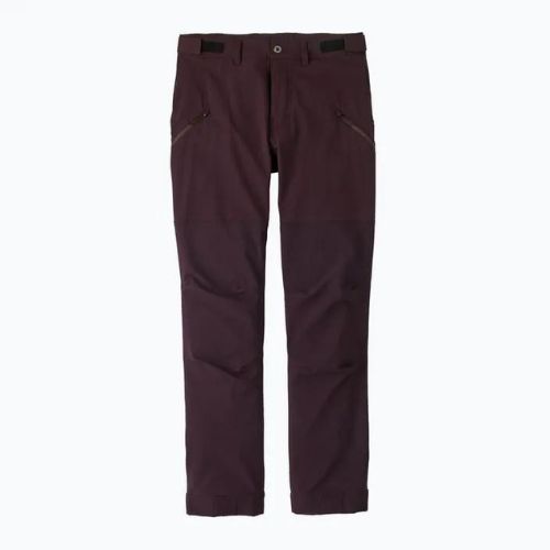 Herren Patagonia Point Peak Trail-Regular Obsidian Pflaume Trekkinghose