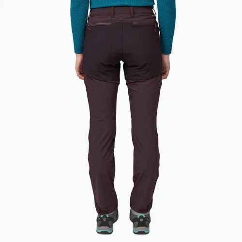 Frauen Patagonia Point Peak Trail-Regular Obsidian Pflaume Trekking-Hose