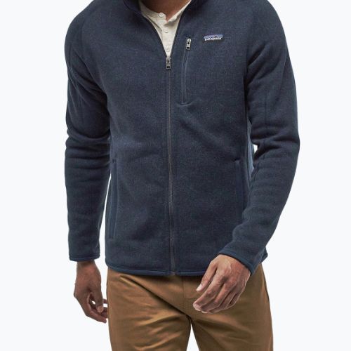 Herren Patagonia Better Sweater Fleece Trekking-Sweatshirt neu navy