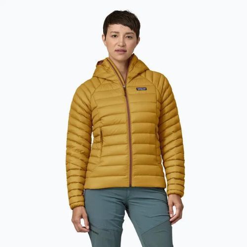 Damen Daunenjacke Patagonia Down Sweater Hoody cosmic gold