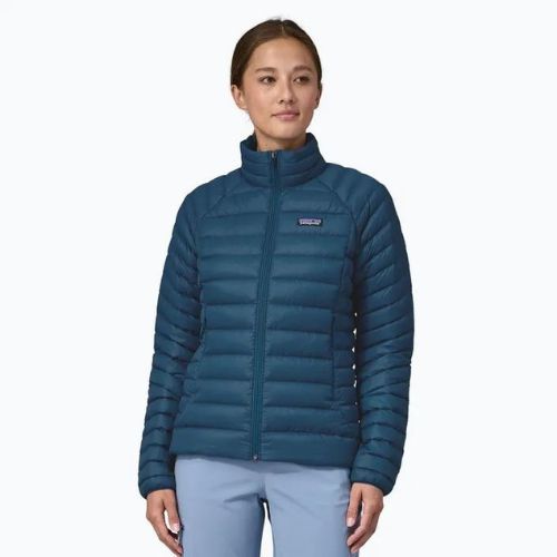 Damen Patagonia Daunen Pullover Jacke lagom blau