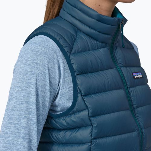 Patagonia Damen ärmelloser Daunenpullover lagom blau