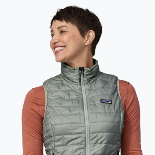 Patagonia Damen ärmelloses Nano Puff sleet grün