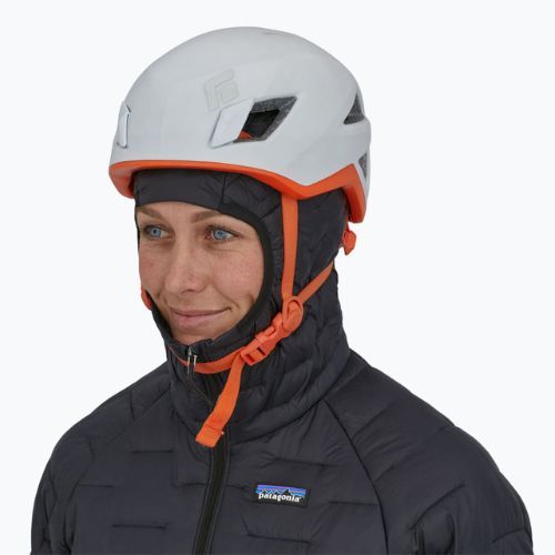 Isolierte Damenjacke Patagonia Micro Puff Hoody schwarz