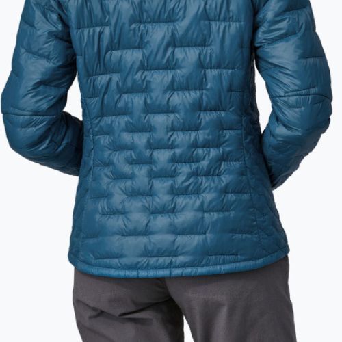 Damen Isolationsjacke Patagonia Micro Puff Hoody lagom blau