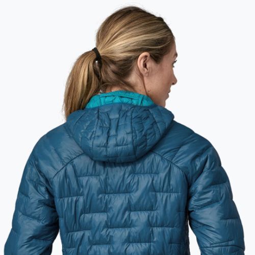 Damen Isolationsjacke Patagonia Micro Puff Hoody lagom blau