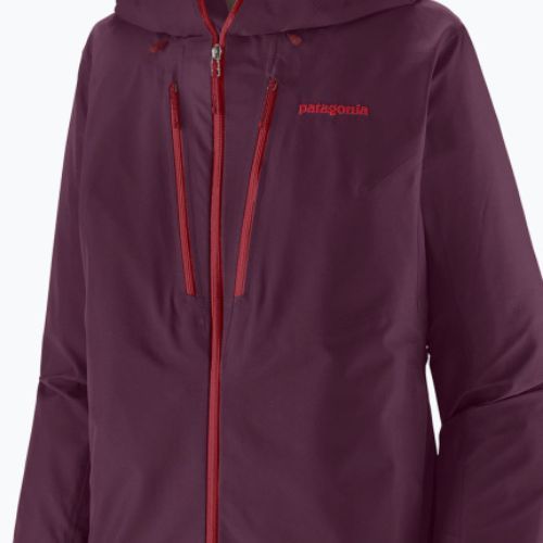 Damen Patagonia Triolet Nacht Pflaume regen Jacke