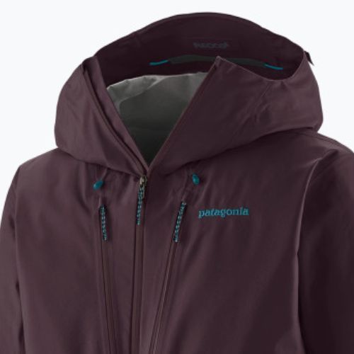 Patagonia Herren Triolet Obsidian Pflaume Regenjacke