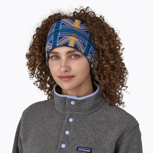 Patagonia Powder Town Schneebalken / blass periwinkle Frauen Stirnband