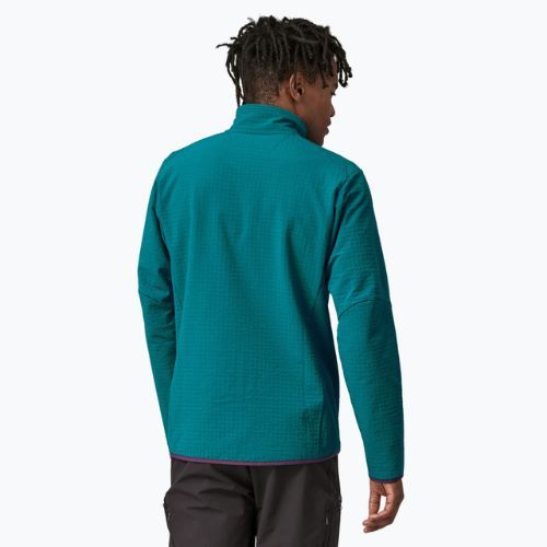 Herren Patagonia R2 TechFace Softshell Jacke belay blau