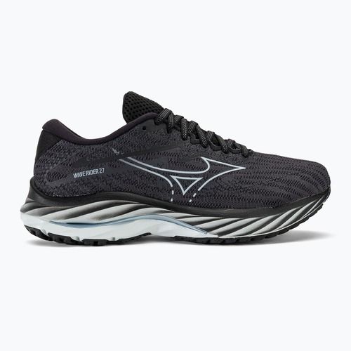 Damen Laufschuhe Mizuno Wave Rider 27 Weite Ebenholz/Snowcrest/Schwarz