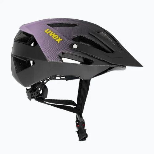 Fahrradhelm UVEX Quatro CC lila/schwarz matt