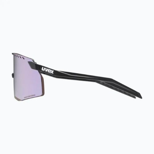 UVEX Pace Stage CV Sonnenbrille schwarz matt/rosa