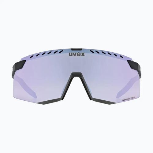 UVEX Pace Stage CV Sonnenbrille schwarz matt/rosa