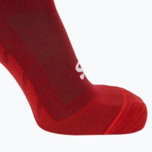 Salomon Speedcross Ankle rot dahlia/schwarz/poppy Laufsocken
