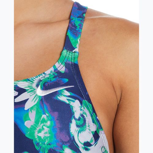 Nike Hydrastrong Solid Fastback einteiliger Badeanzug für Frauen midnight navy