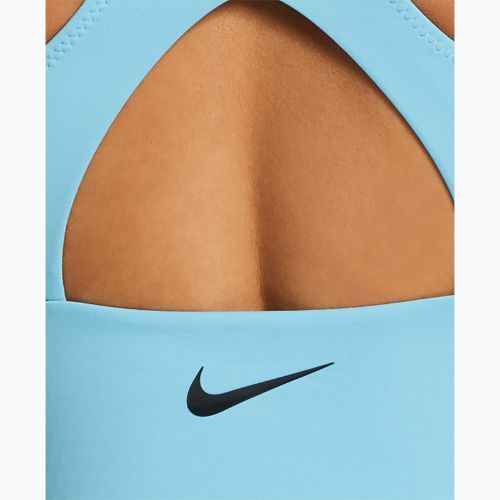 Nike Hydralock Fusion Inclusive Damen Badeanzug einteilig aquarius blau