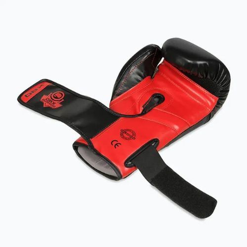 DBX BUSHIDO "Hammer - Rot" Muay Thai Boxhandschuhe schwarz/rot