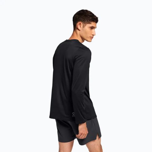 Herren Lauf-Longsleeve On Core Long-T schwarz