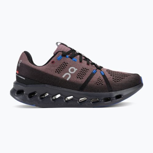 Herren On Cloudsurfer schwarz/kobalt Laufschuhe