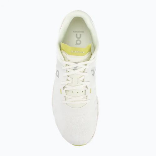Herren On Cloudflow 4 weiß/sand Laufschuhe