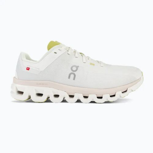 Herren On Cloudflow 4 weiß/sand Laufschuhe