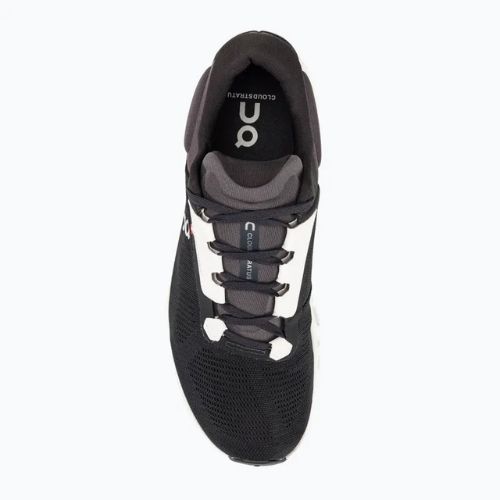 Herren On Cloudstratus 3 schwarz/frost Laufschuhe