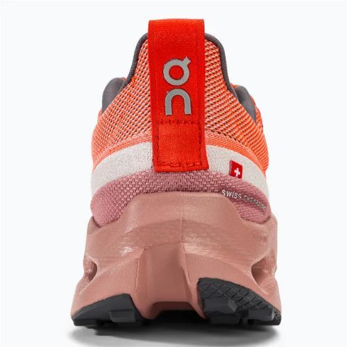 Herren On Cloudsurfer Trail Flamme/Staubrosa Laufschuhe
