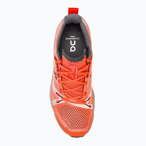 Herren On Cloudsurfer Trail Flamme/Staubrosa Laufschuhe