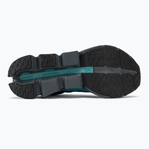 Herren On Cloudspark schwarz/blaubeere Laufschuhe