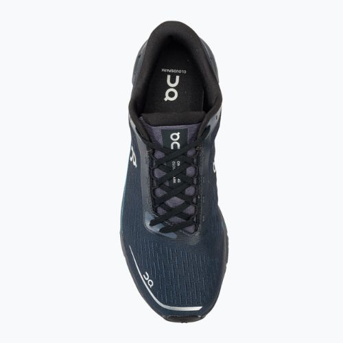 Herren On Cloudspark schwarz/blaubeere Laufschuhe