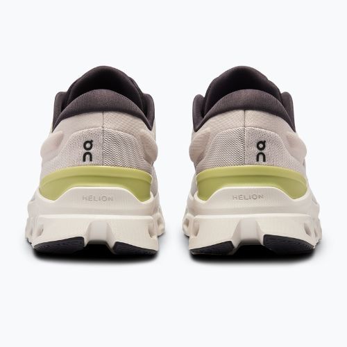 Frauen On Cloudstratus 3 Perle / Elfenbein Laufschuhe