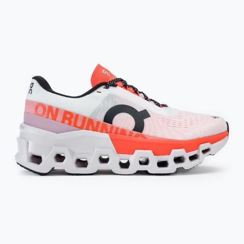 On Cloudmonster 2 undyed/flame Laufschuhe für Frauen
