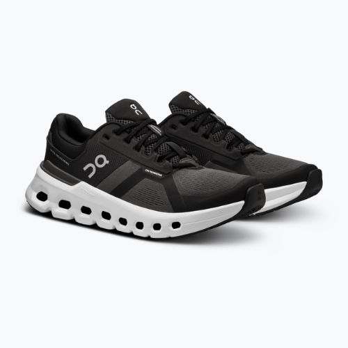 Women's On Cloudrunner 2 Wide eclipse/schwarz Laufschuhe