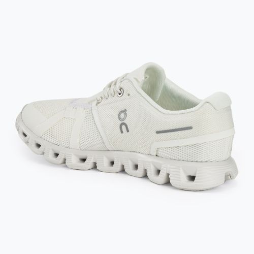 Damen On Cloud 5 undyed-weiß/weiß Laufschuhe
