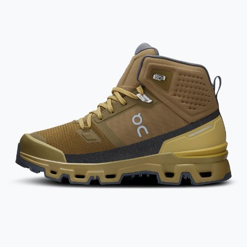 Women's Trekking Schuhe On Cloudrock 2 Wasserdicht Jäger/Safari