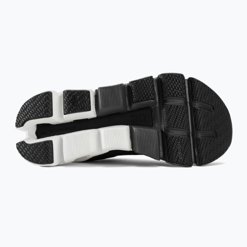 Women's On Cloudflyer 4 schwarz/weiß Laufschuhe