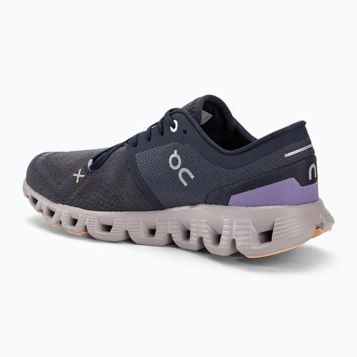 Damen Laufschuhe On Cloud X 3 iron/fade